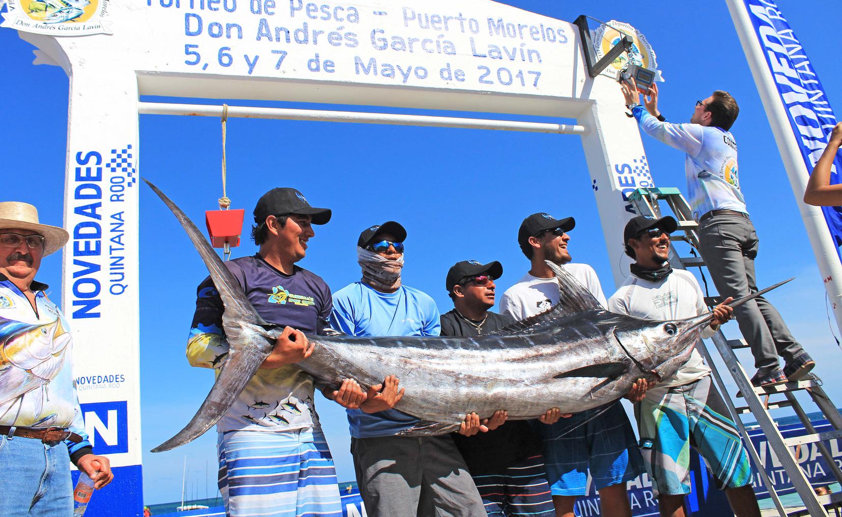pesca deportiva de puerto morelos