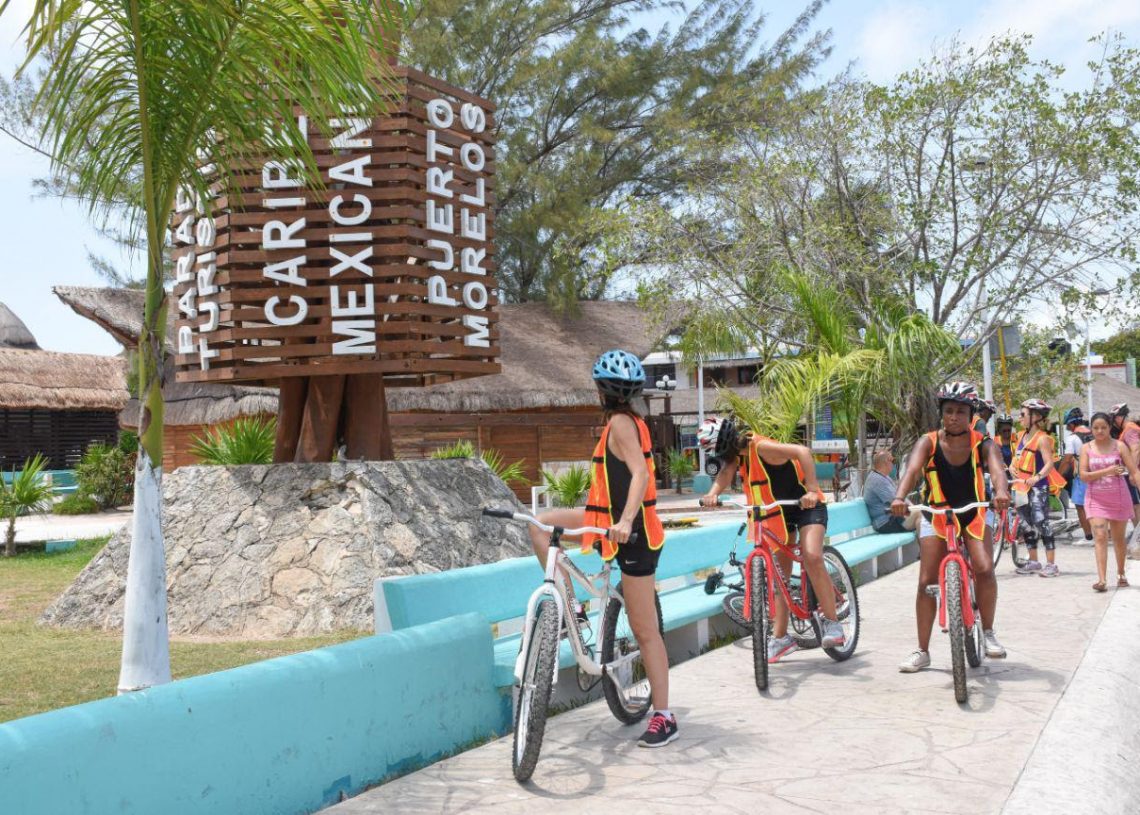 que hacer en puerto morelos - recorrer en bicicleta
