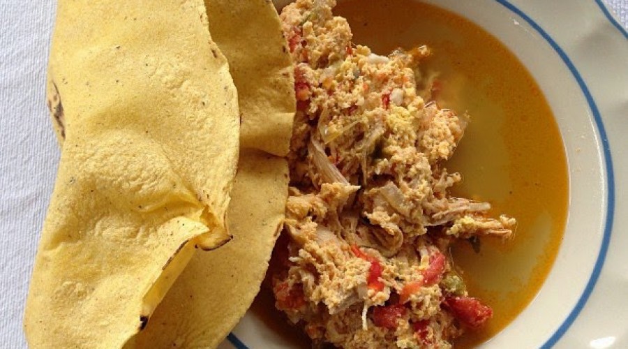 Hígados de pollo estilo Oaxaca