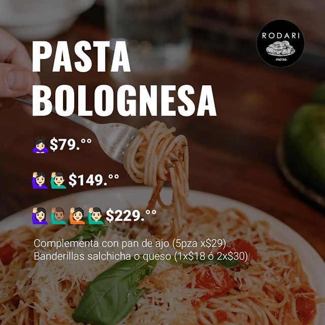 pasta a domicilio cancun