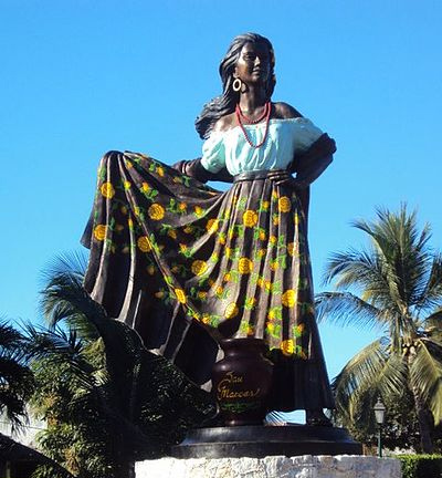 traje dela costa de acapulco de Guerrero