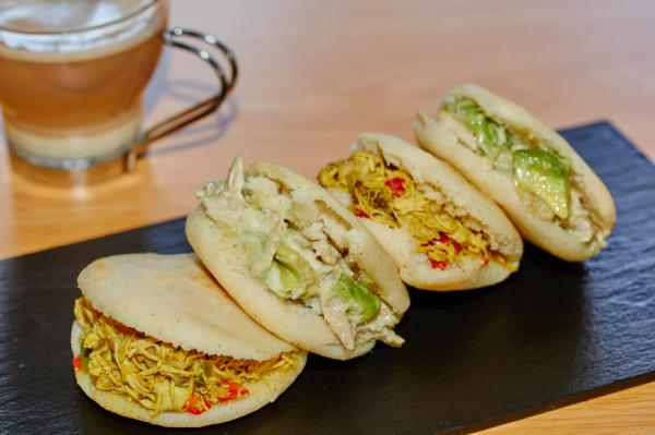 Arepas gastronomia colombiana