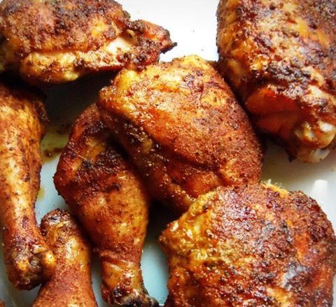 Pollo frito alla cubana