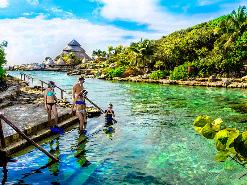 como llegar a xcaret