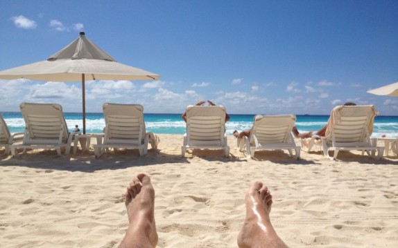 disfrutar de la playa cancun