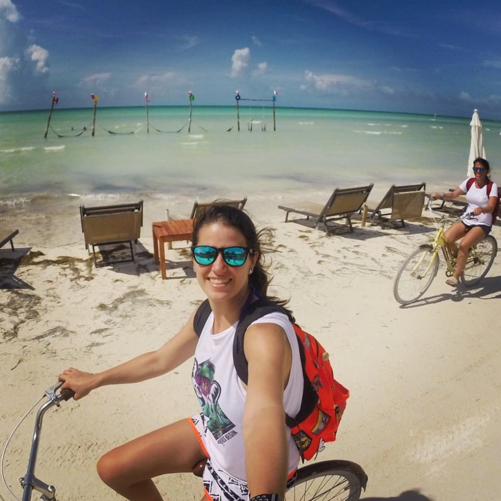 paseo en bicicleta en holbox