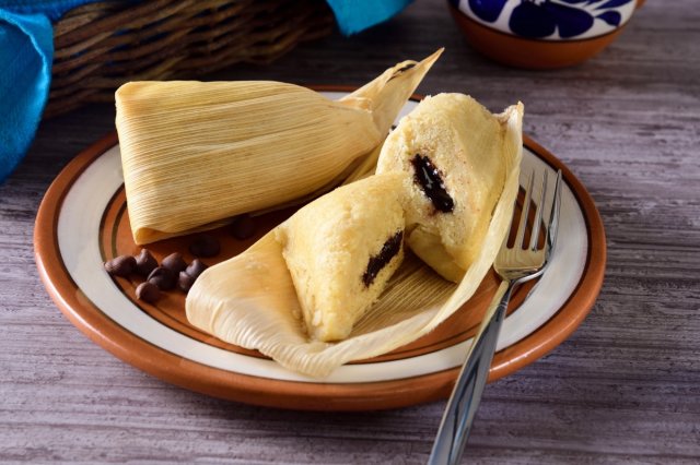 tamles de chocolate comida colombia