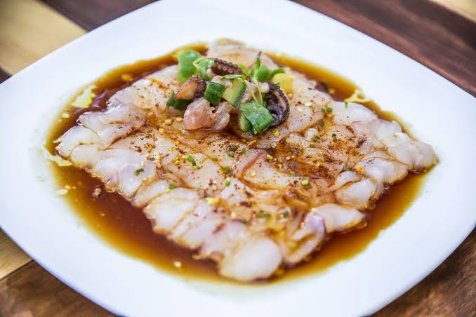 Abulon en salsa de ostion gastronomia de tijuana