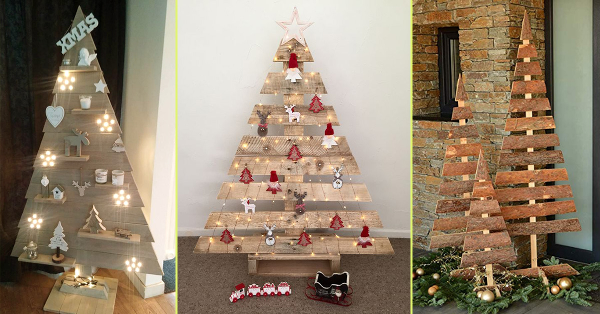 Árbol original decoraciones para navidad