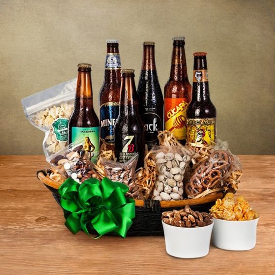 Canasta navideña de licores