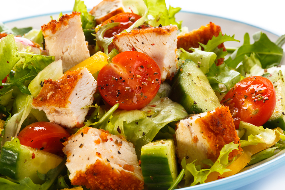 Ensalada Cesar platillo tipico de baja california norte