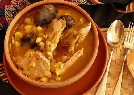 Fricase platillo tipico de la paz