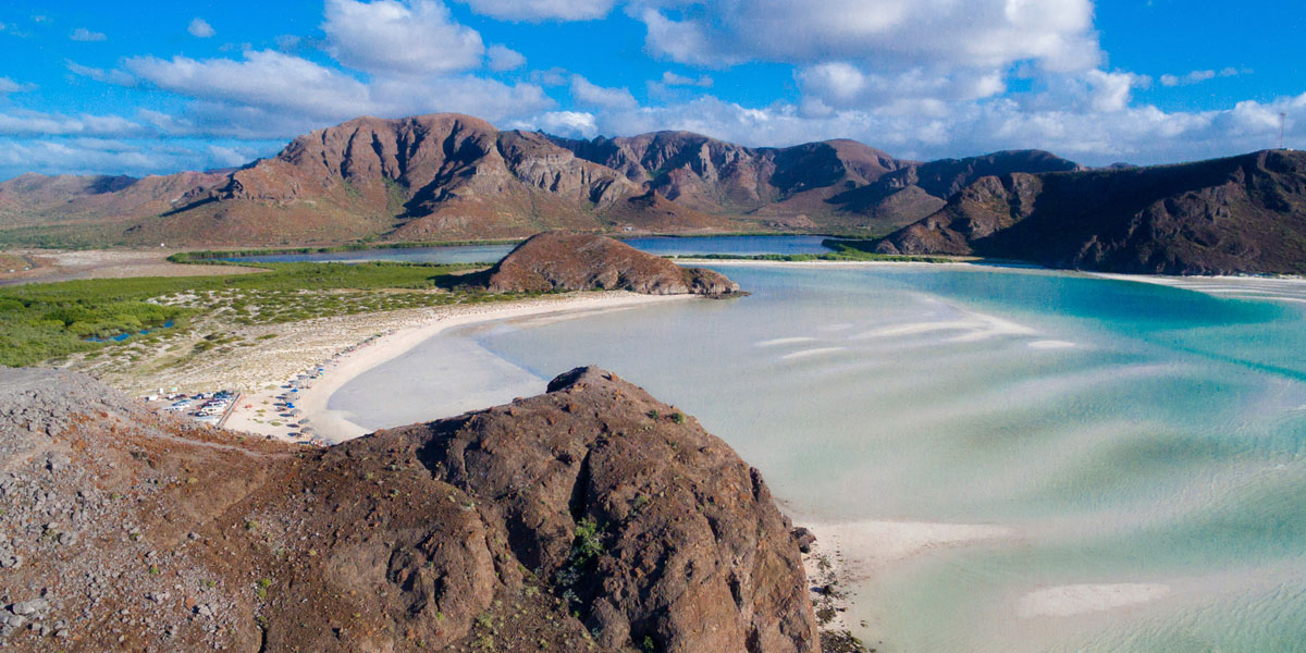 Playa Balandra atractivo de baja california sur