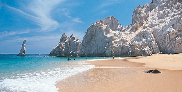 Playa de los Enamorados o Playa del Amor cabo san lucas