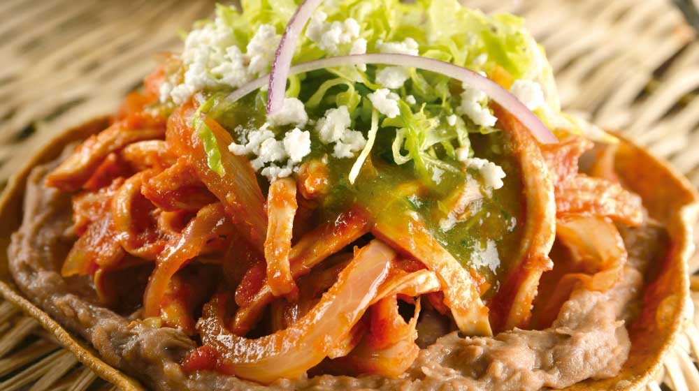 Tinga platillos tradicionales de puebla