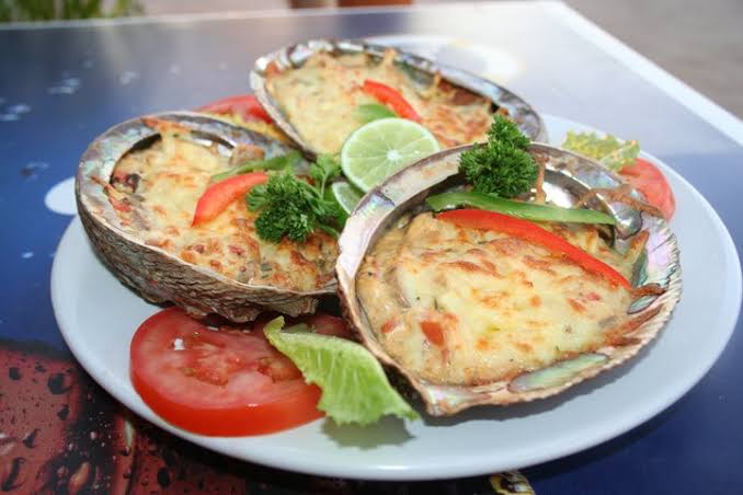 almejas rellenas gastronomia de la paz
