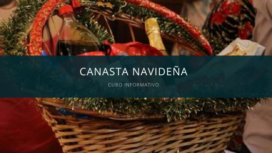canasta navideña