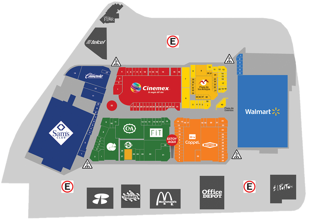 mapa macrplaza tijuana