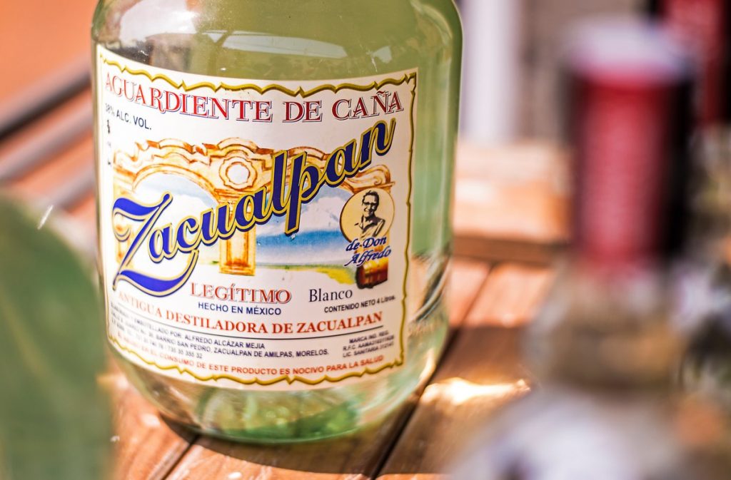 Aguardiente de Zacualpan de Amilpas bebida de morelos