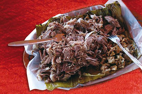 Barbacoa comida tradicional de morelos