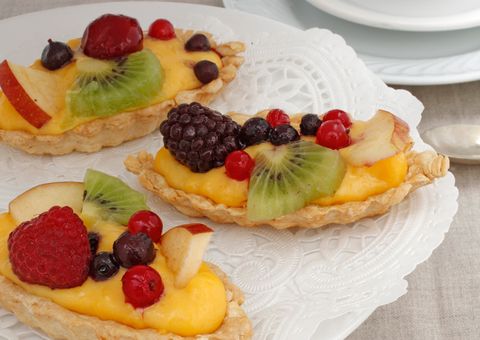 Barquitas con fruta