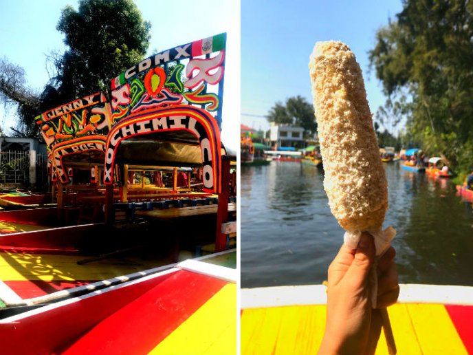 Comida típica de Xochimilco
