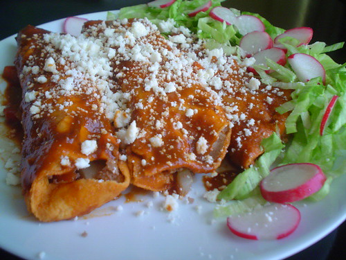 Enchiladas dulces comida de colima