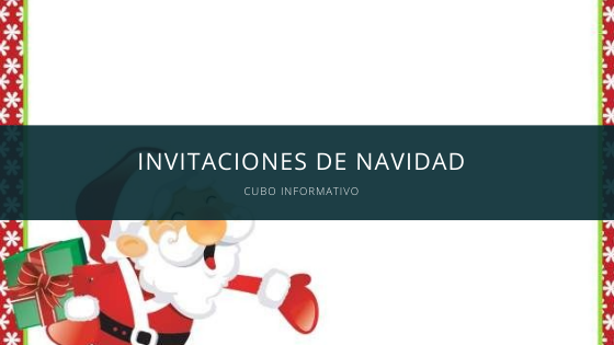 Invitaciones de navidad