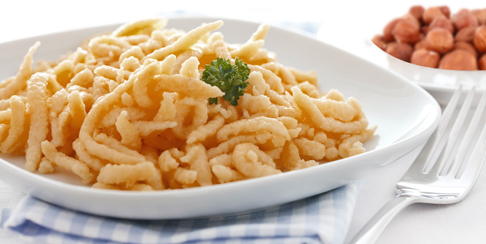 Spatzle pasta de alemania gastronomia