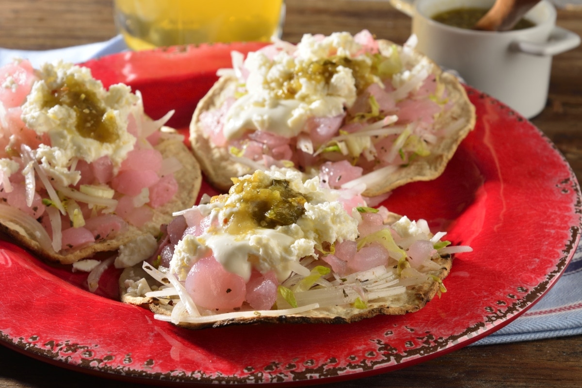 Tostadas de pata