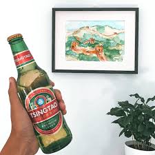 Tsingtao cerveza popular de china