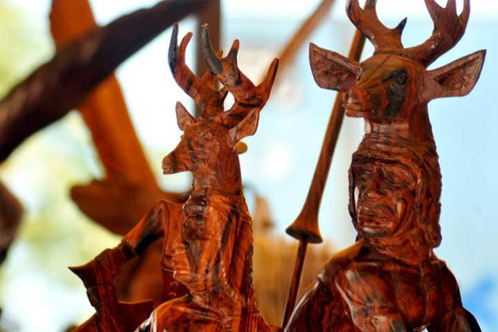 Artesanías con palo fierro