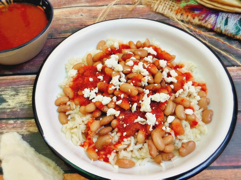 Morisqueta comida michoacan