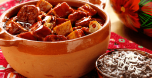 Olla podrida comida michoacana