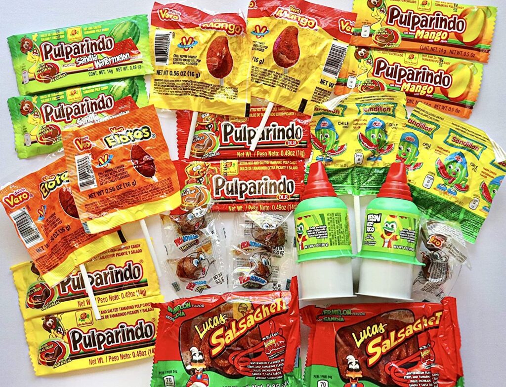 Dulces mexicanos picantes