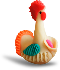 Gallitos dulces poblanos