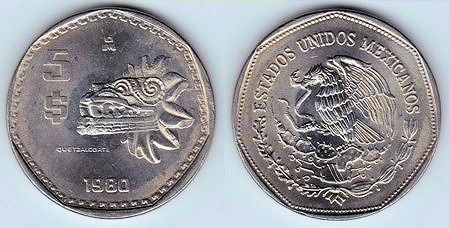 Monedas mexicanas Antiguas