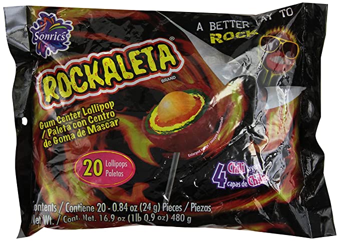 Rockaleta el dulce más picante de mexico