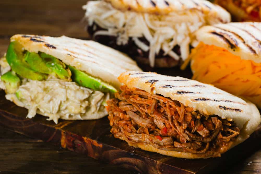 Arepas gastronomia de venezuela