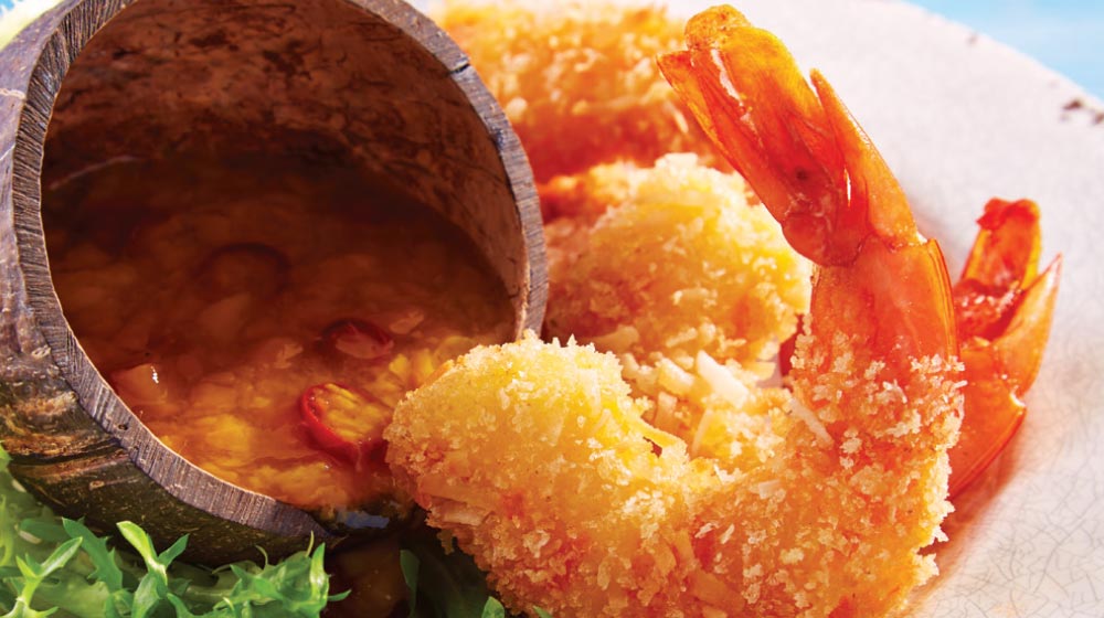 Camarones al coco gastronomia jarocha