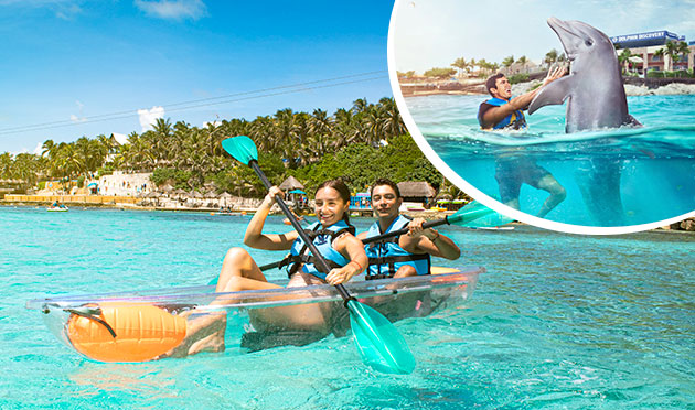 Parque Natural para toda la familia Garrafón riviera maya