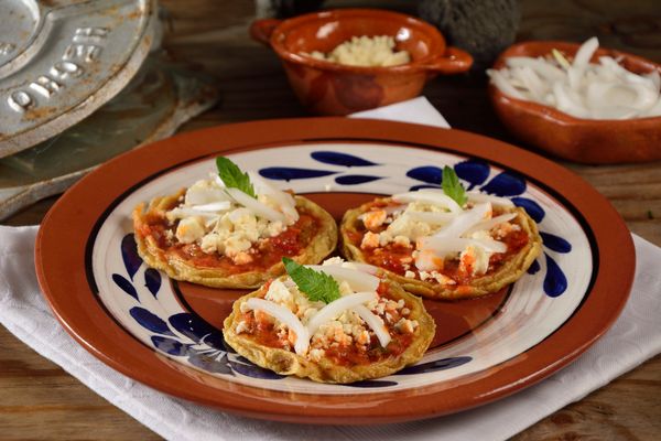 Picaditas platillos tipicos de veracruz