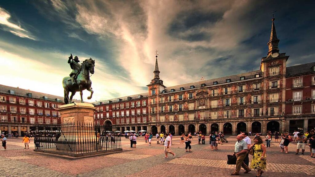 Plaza Mayor de madrid españa