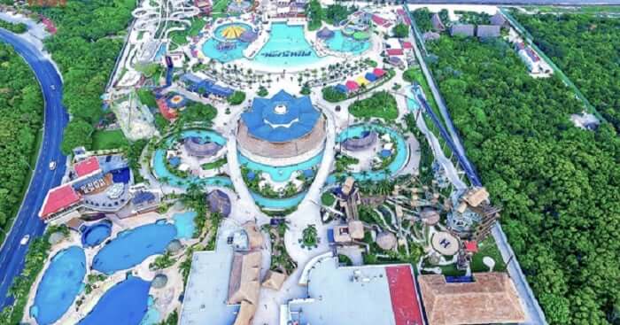 Ventura Park tour economico en cancun para niños