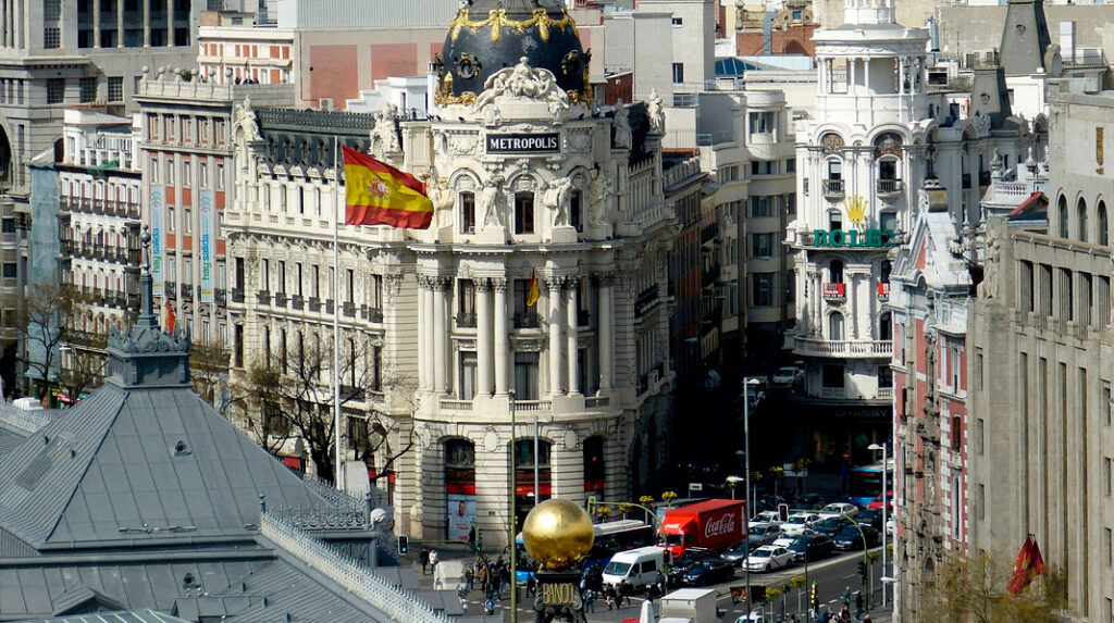 conoce la Calle Alcalá de madrid