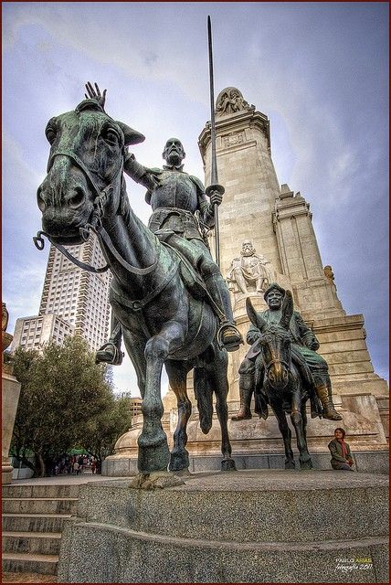 monumento a Miguel de Cervantes