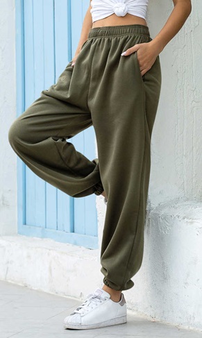 pantalon suelto para mujer de primavera