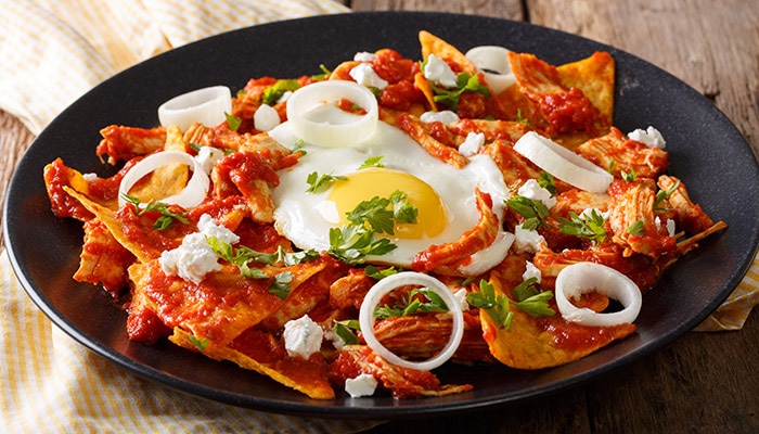 Chilaquiles comidas mexicanas