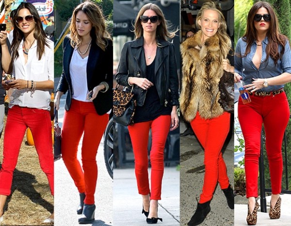 Jeans Rojos