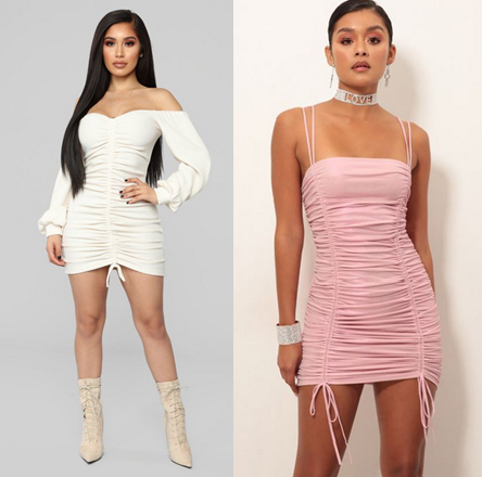 Vestido Arruchado Tipo Blazer - vestidos de noche cortos